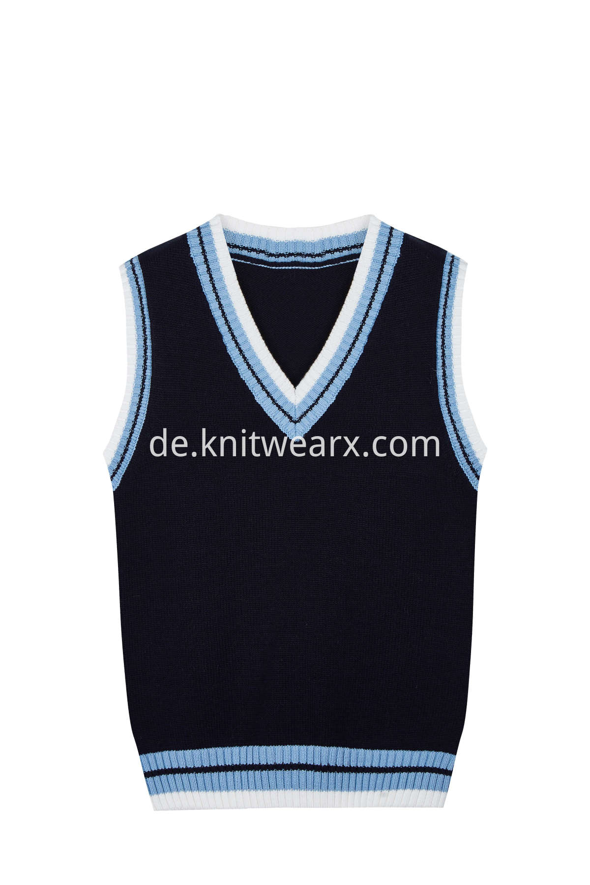 Kids's Sweater Vest Cotton V-Neck School Uniform Pullover Top